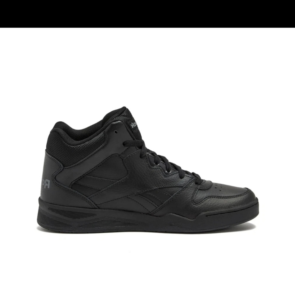 Reebok Royal BB4500 Hi 2 Shoes Leather Basketball Shoes- Black Alloy - Picture 7 of 10